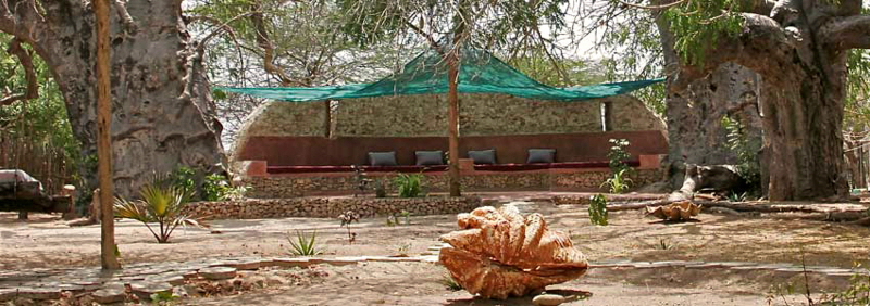 Im Garten vom Baoaba House
