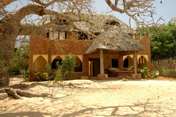 Eingang Baobab House