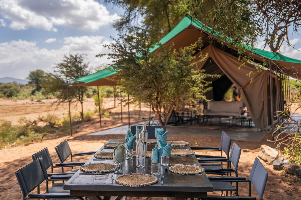 Sarara  Luxuslodge Kenia  Sarara Wilderness mobiles camp