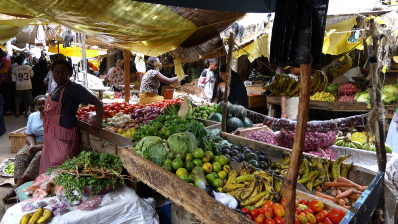 Markt in Lamu Stadt