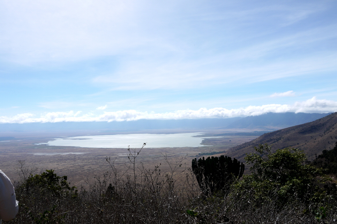 Ngorongoro Krater mit See